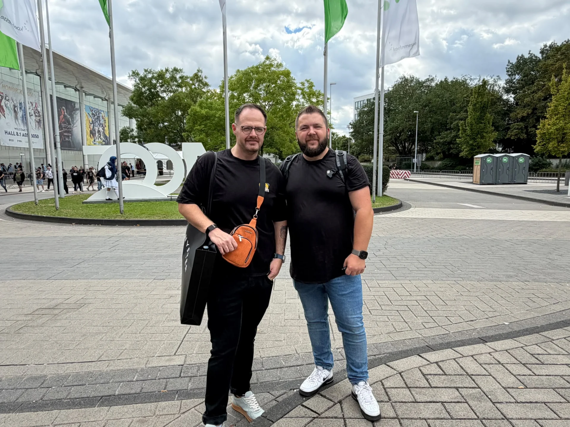 Michael and me at Gamescom 2026